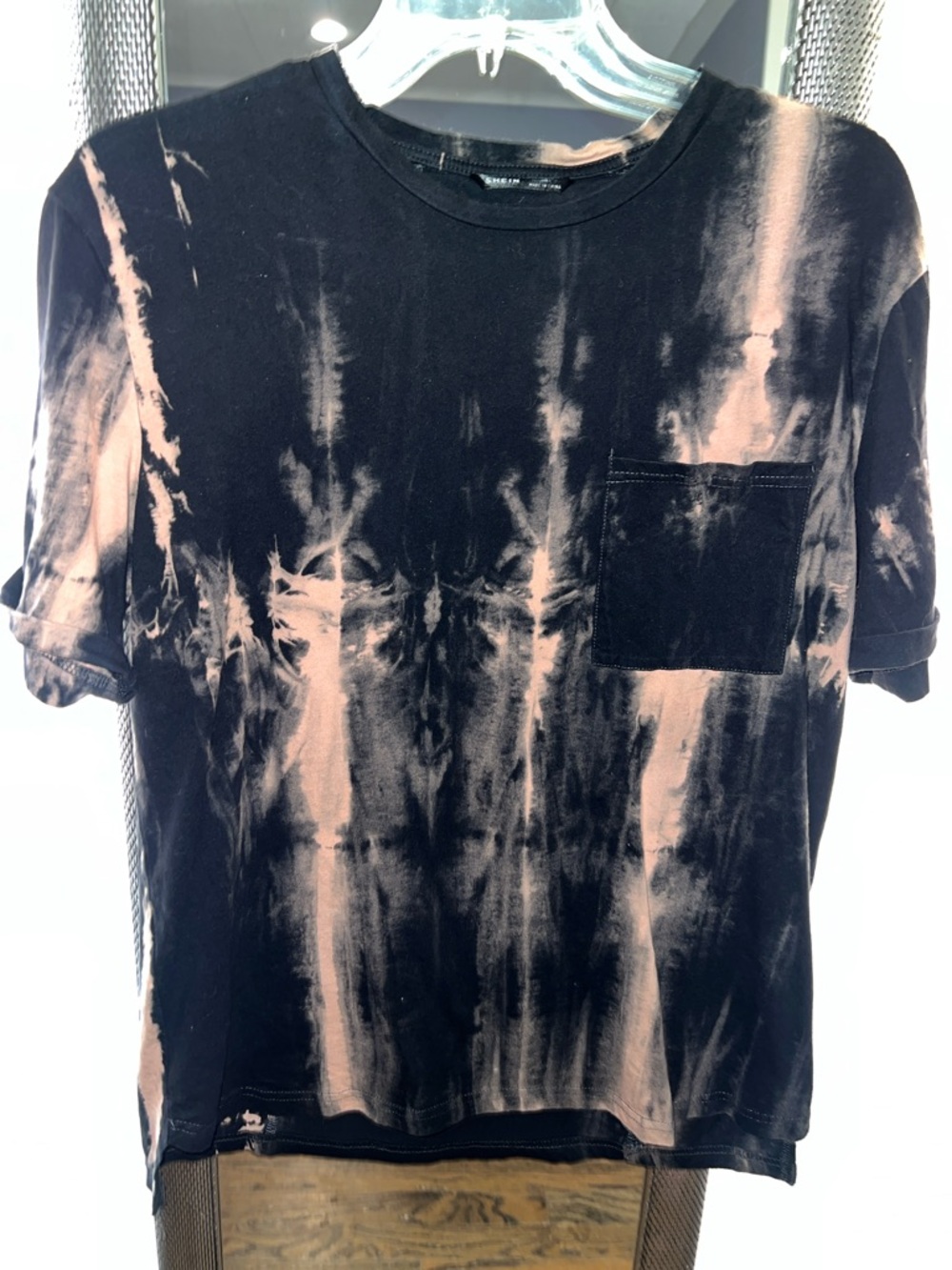 SHEIN Oversize-Fit Tie-Dye "Grunge" Tee